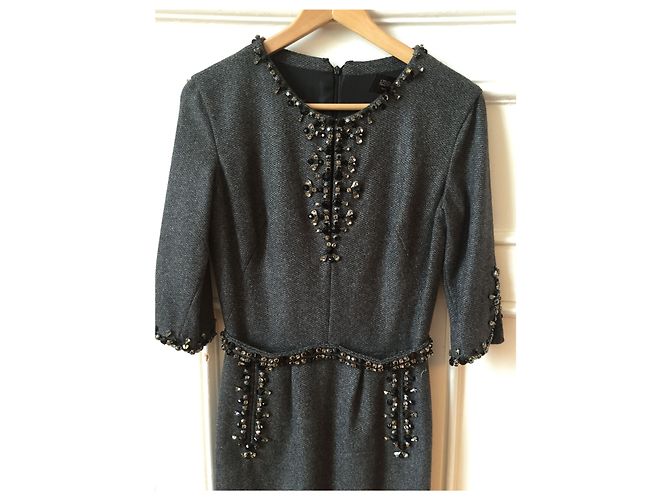 Azzaro Kleid grau T.36 - Ansicht 4