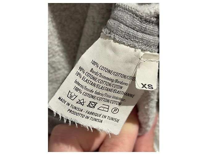 Sweatshirt Yves Saint Laurent grau T.XS - Ansicht 7