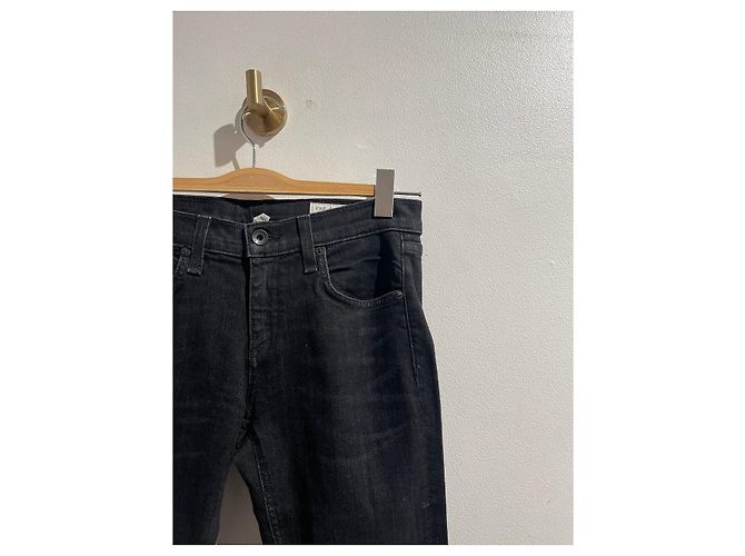 Jeans Rag & bone Dre Capri T.26 Nero - vista 2