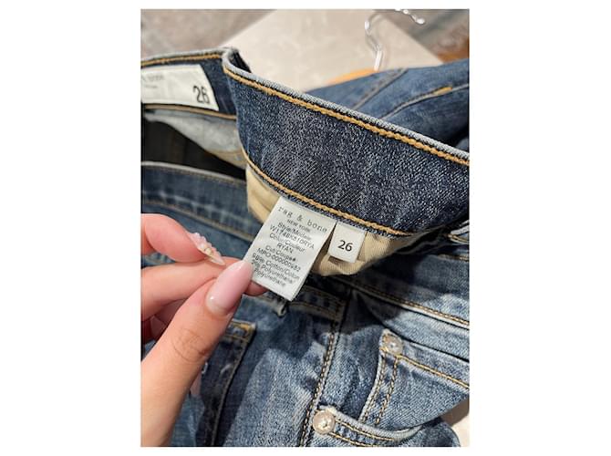 Jeans Rag & bone blu T.26 - vista 7