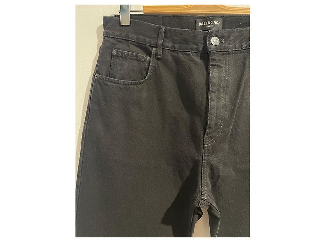 Jeans Balenciaga negro T.L - vista 2