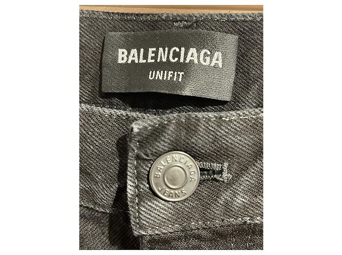Jeans Balenciaga negro T.L - vista 3