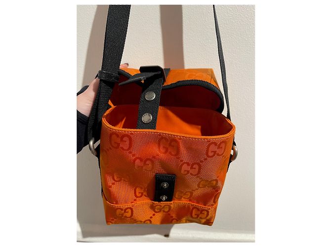 Borsa Gucci Off the Grid Arancione - vista 7