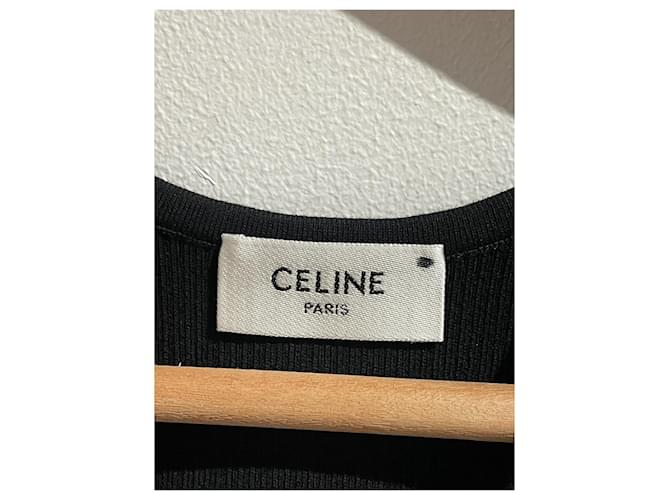 Céline Top Celine negro T.S - vista 3