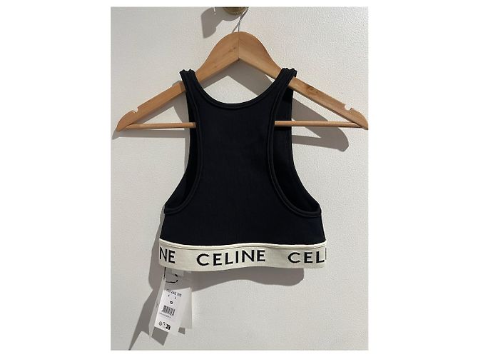 Céline Top Celine negro T.S - vista 4
