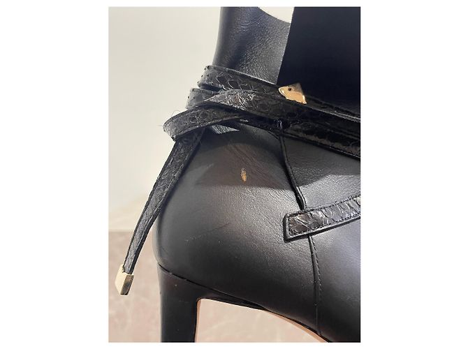Stivaletti Jimmy Choo neri T.38 Nero - vista 6