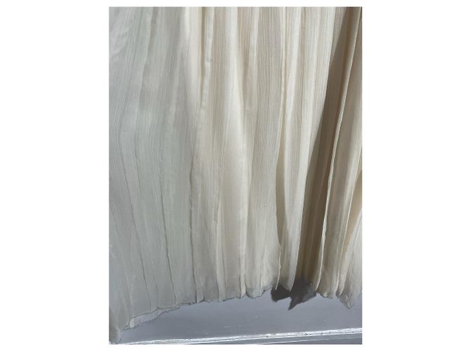 Chanel Kleid ecru T.36 Beige - Ansicht 2