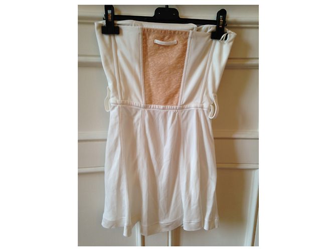 Kleid Jean Paul Gaultier T.34 Weiß - Ansicht 2