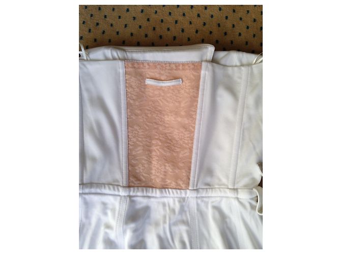 Kleid Jean Paul Gaultier T.34 Weiß - Ansicht 6