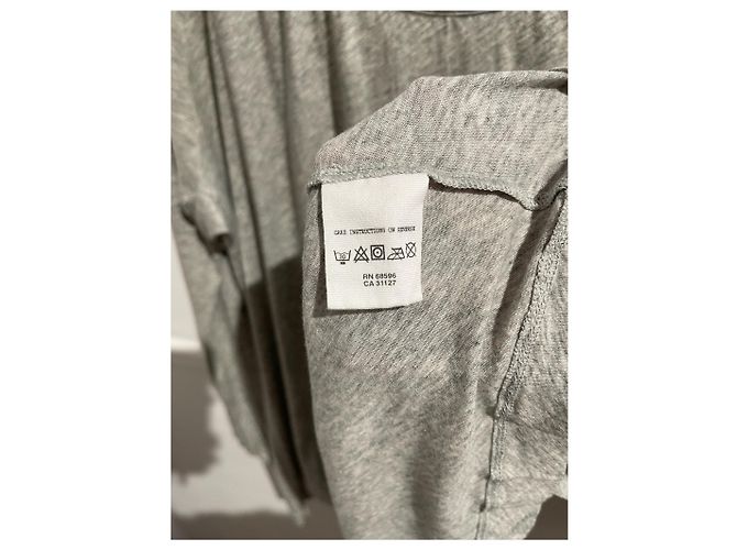Camiseta DKNY gris T.S - vista 5