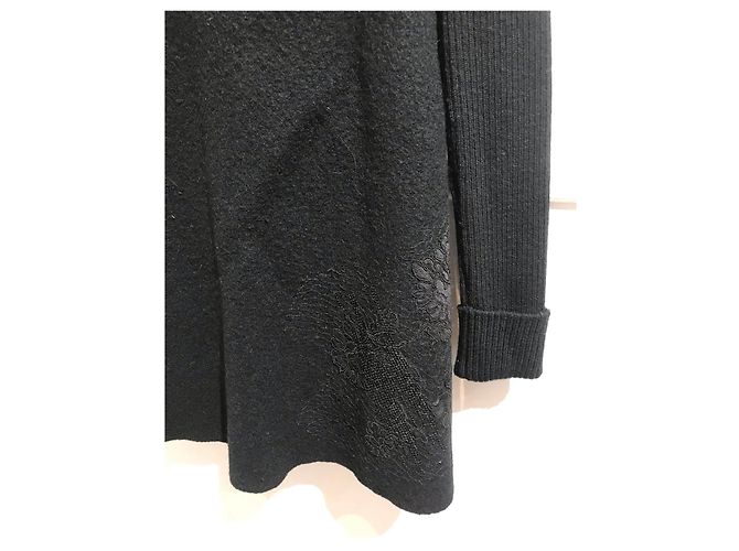 Valentino Garavani Abrigo Valentino negro T.S - vista 5