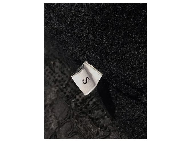 Valentino Garavani Abrigo Valentino negro T.S - vista 7