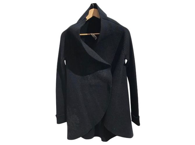 Valentino Garavani Abrigo Valentino negro T.S - vista 8