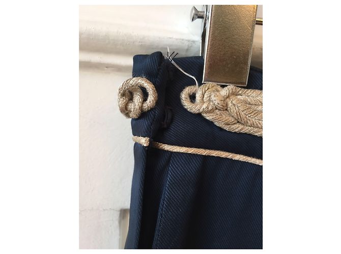 Pantalón Louis Vuitton azul T.40 - vista 4