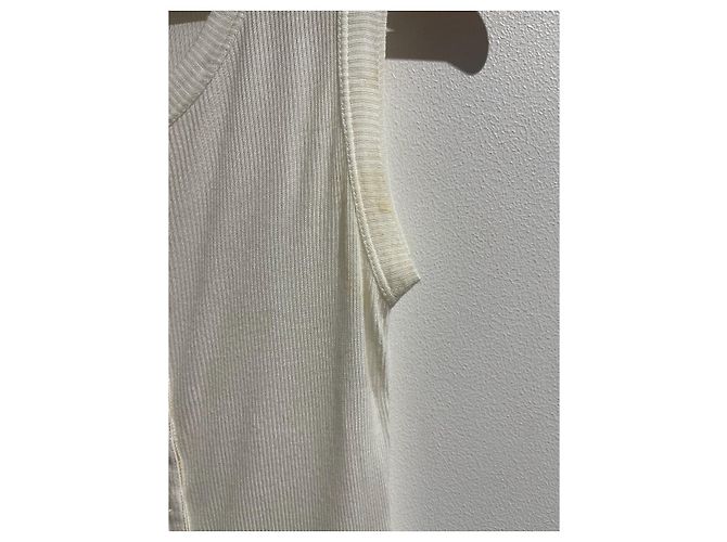 Canotta Dolce & Gabbana bianca T.34 Bianco - vista 6