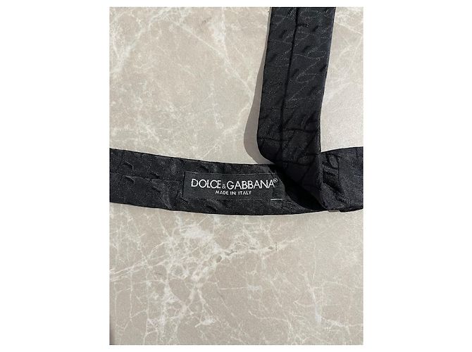 Cravatta Dolce & Gabbana nera Nero - vista 3