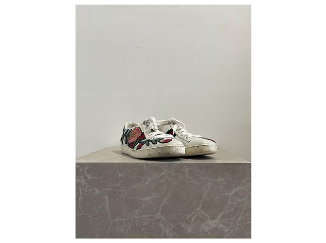 Gucci Sneaker weiß Gr. 38,5 - Ansicht 2