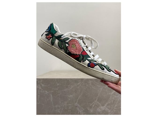 Gucci Sneaker weiß Gr. 38,5 - Ansicht 6