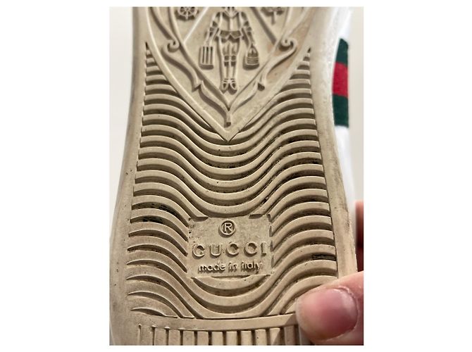 Gucci Sneaker weiß Gr. 38,5 - Ansicht 8