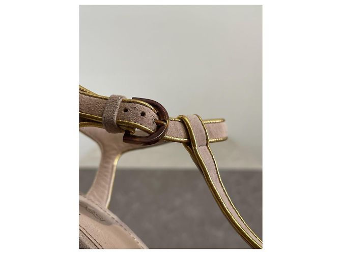 Sandali Sergio Rossi beige T.38.5 - vista 10