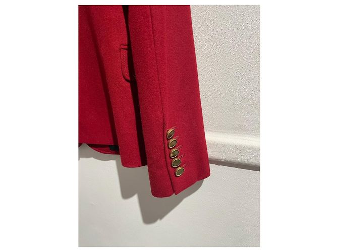 Jacke Saint Laurent rot T.36 - Ansicht 5