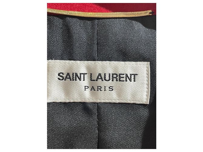 Jacke Saint Laurent rot T.36 - Ansicht 6