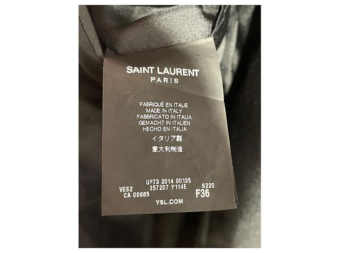 Jacke Saint Laurent rot T.36 - Ansicht 7