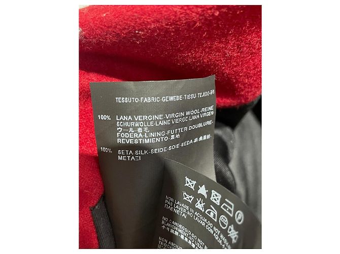 Jacke Saint Laurent rot T.36 - Ansicht 8