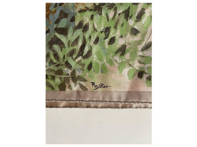 Hermès Hermes Halstuch 140 Acinonyx Jubatus NEU Beige - Ansicht 6