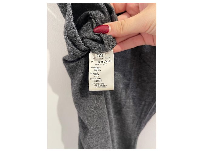 Kleid Dolce & Gabbana grau T.34 - Ansicht 7