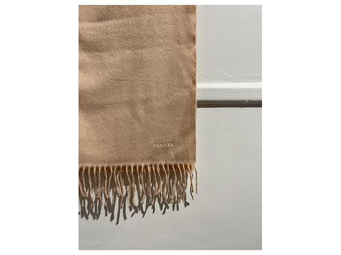 Sciarpa Hermès in cashmere rosa - vista 2