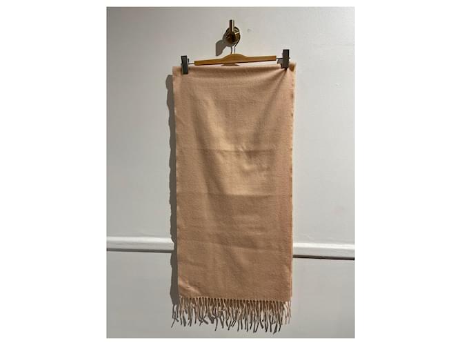 Sciarpa Hermès in cashmere rosa - vista 3