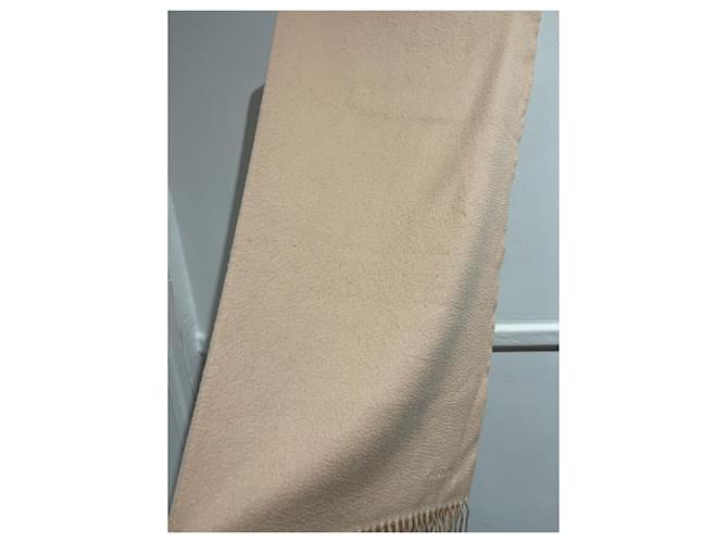 Sciarpa Hermès in cashmere rosa - vista 4