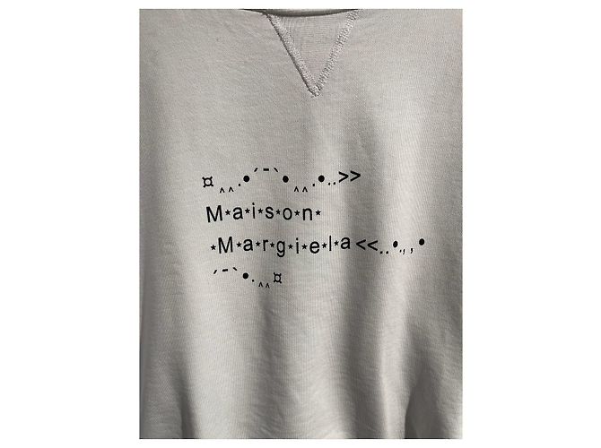 Maison Martin Margiela Sudadera Maison Margiela blanco T.XS - vista 2