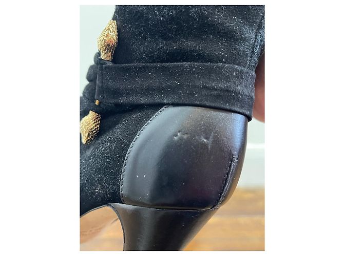 Botas Roberto Cavalli negras T.38 Negro - vista 6