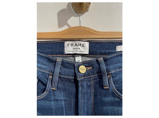 Frame Denim Jeans Frame blau T.26 - Ansicht 4