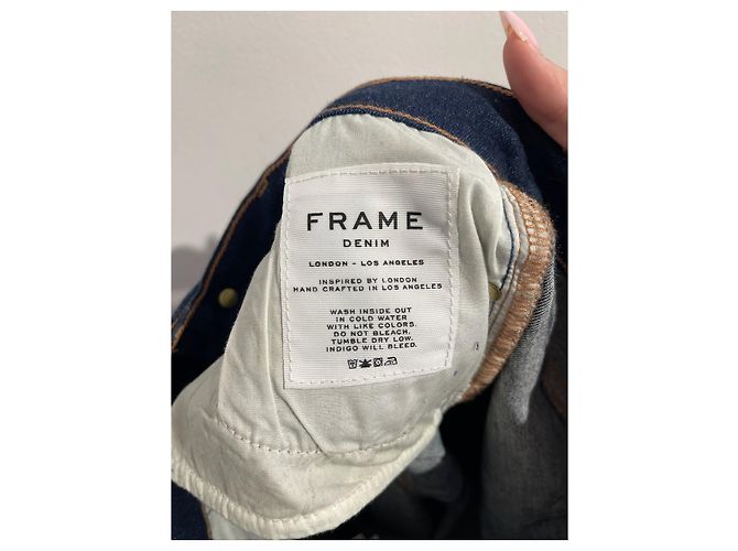 Frame Denim Jeans Frame blau T.26 - Ansicht 6