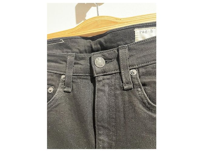 Jeans Rag & bone nero T.26 - vista 3