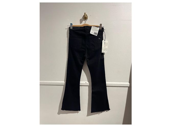 Jeans Rag & bone nero T.26 - vista 4