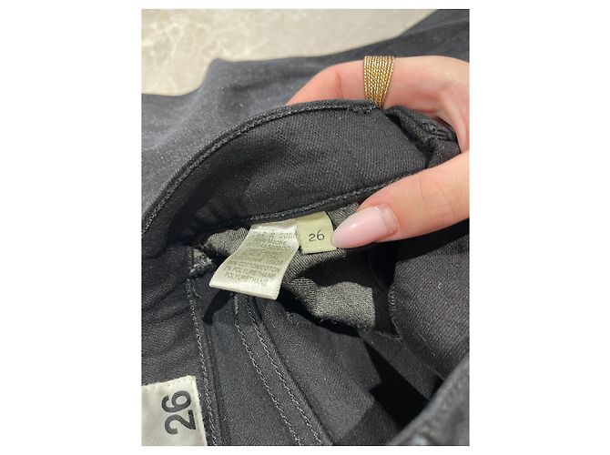 Jeans Rag & bone nero T.26 - vista 7