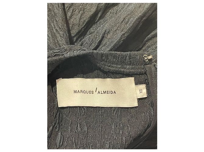 Kleid Marques Almeida schwarz T.XS - Ansicht 4