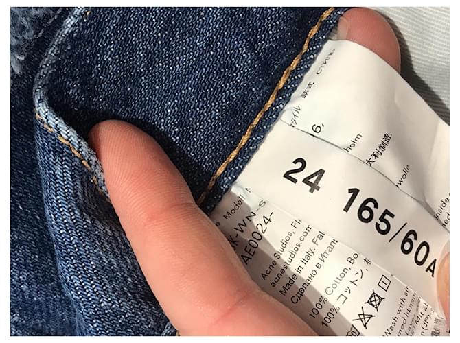 Short Acne Studios en jeans T.24 Azul - vista 4