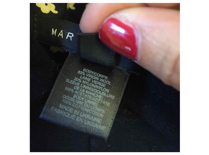 Abrigo Marc Jacobs Noir T.S Negro - vista 5
