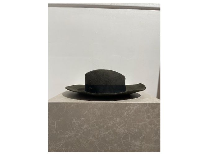 Cappello Maison Michel kaki T.M Cachi - vista 2