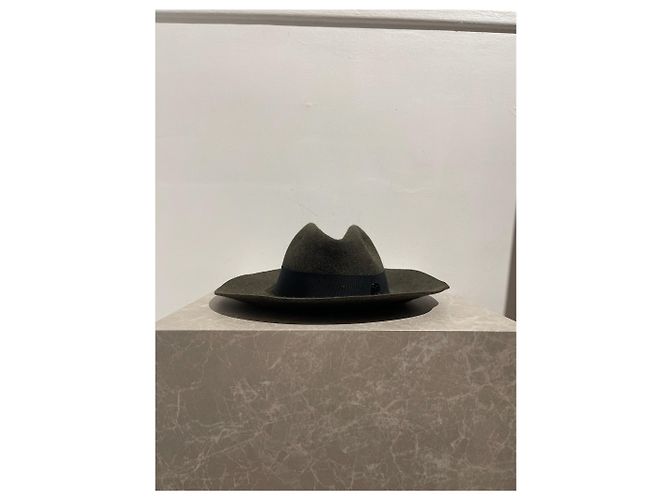 Cappello Maison Michel kaki T.M Cachi - vista 3