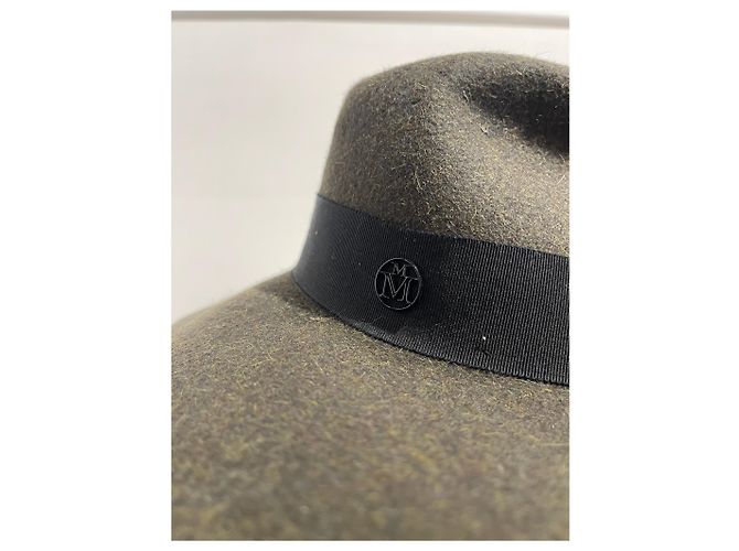 Cappello Maison Michel kaki T.M Cachi - vista 6