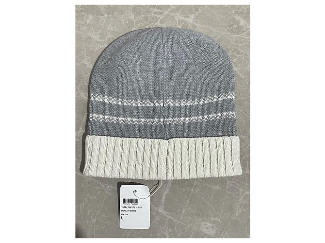 Berretto Dior in lana e cashmere grigio - vista 3