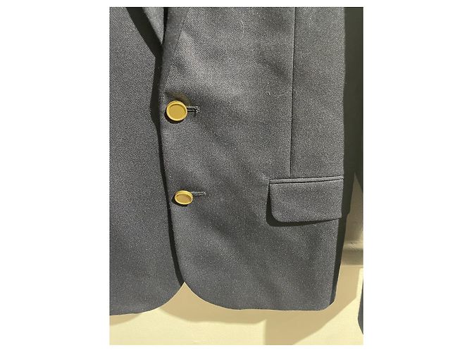 Giacca Saint Laurent blu navy T.36 - vista 2