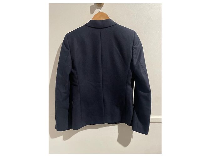 Giacca Saint Laurent blu navy T.36 - vista 4