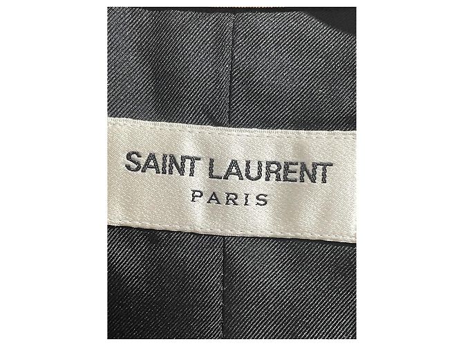 Giacca Saint Laurent blu navy T.36 - vista 5
